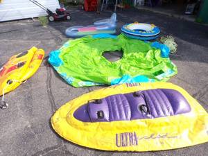 lot 59 image: Lot of Inflatable Water Toys