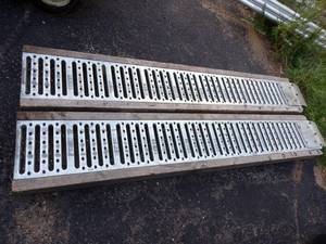 lot 66 image: Pair of 6 Heavy Duty Loading Ramps
