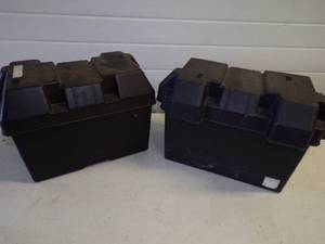lot 123 image: Pair of Battery Boxes