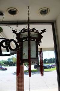 lot 185 image: Oriental Theme Ceiling Light