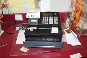 lot 145 image: Casio Electronic Cash Register PCR-T273