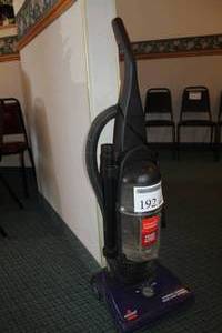 lot 192 image: Bissell Household Upright Canister Floor Vacuum 1240 with Washable Filter