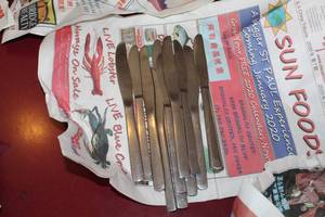 lot 199 image: Lot of (13) Dinner Knives