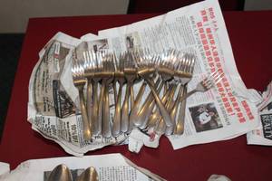 lot 201 image: Lot of (30) Dinner Forks