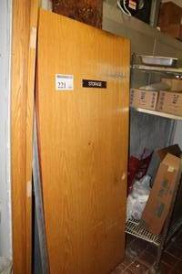 lot 221 image: Solid Wood Door