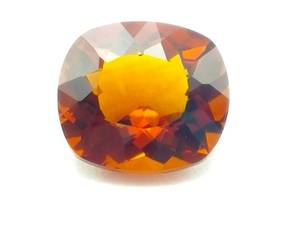 1 Carat Golden Red Garnet Loose Gemstone