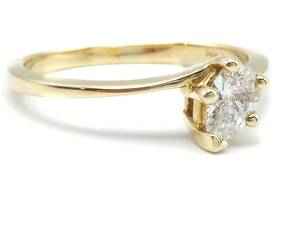 .40 Carat Diamond Solitaire Estate Ring in 14k Yellow Gold $2000 Appraisal Included