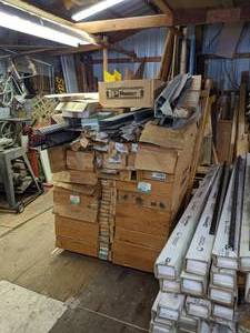 lot 293 image: Large Pallet of Duct Raceway - Panduit, Gould, and More