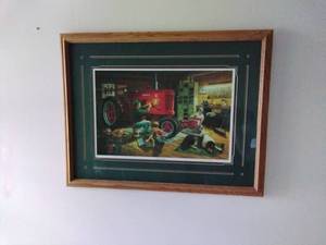 Forever Red Framed Art