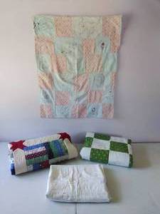 Four Handmade Quilts