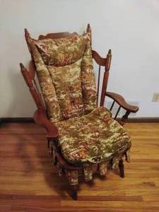 Vintage Wooden Rocking Chair
