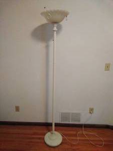 White Standing Lamp