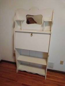 White Secretary Desk