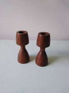 Pair of Vintage Danish Candle Holders