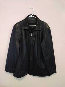 Black Wilsons Leather Jacket (Size XL)
