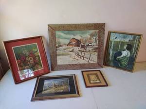 Five Pieces of Wall Art