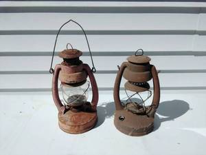 Two Vintage Lanterns