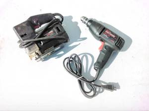 Two Craftsman Power Tools