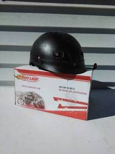 Black Outlaw Helmet IOB