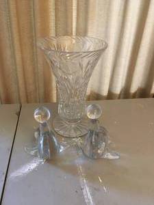3 Crystal and Glass pieces