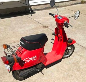 Honda Spree Scooter - Works