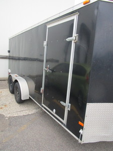 HAULMARK 16 FT ENCLOSED TANDEM AXLE TRAILER