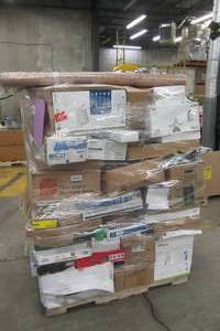 Big Box customer returns, lower condition, starter pallets