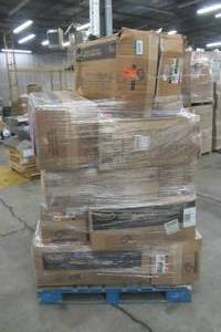 Big Box customer returns, lower condition, starter pallets