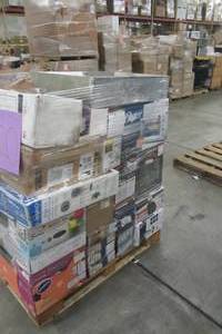 Big Box customer returns, lower condition, starter pallets
