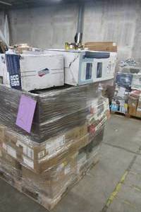 Big Box customer returns, lower condition, starter pallets