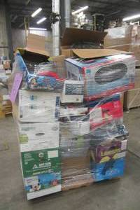Big Box customer returns, lower condition, starter pallets