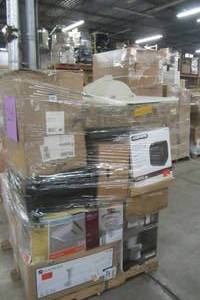 Big Box customer returns, lower condition, starter pallets