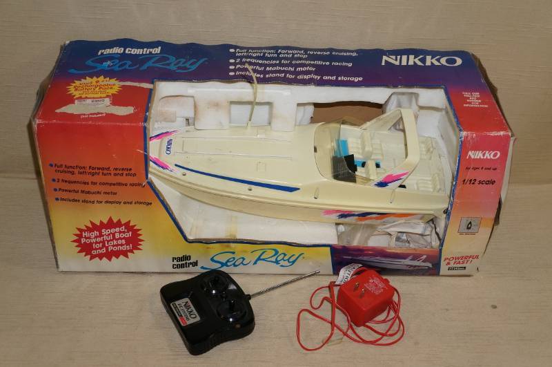 nikko remote control boat