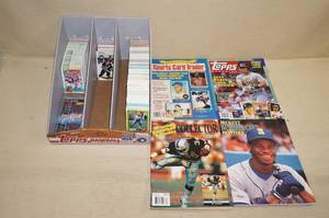 lot 57 image: Vintage Collector Guides and Sports Cards