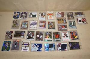 lot 51 image: Insert Sport Cards - Auto, Patch, Low Numbers