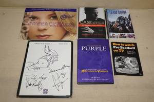lot 44 image: Vikings Football Books, Cheerleader Calendar