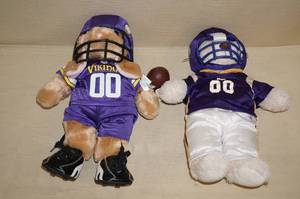 lot 40 image: Vikings Build-A-Bear Plush Toys