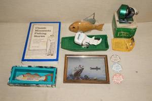 lot 33 image: Fishing Novelties and Book
