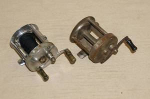 lot 23 image: 2 Vintage Baitcasting Reels