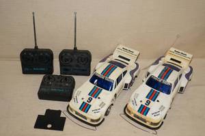 lot 77 image: Vintage Remote Control Porsche Cars