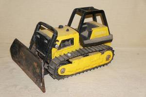 lot 79 image: Vintage Tonka Pressed Steel Bulldozer