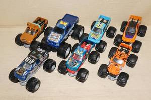 lot 92 image: Monster Jam Monster Truck Toys - Large Scale