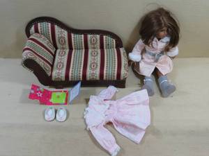 lot 95 image: American Girl Doll with Accessories