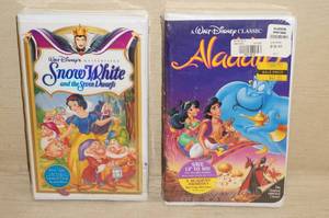 lot 109 image: 2 NEW Disney VHS Movies
