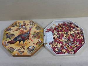 lot 112 image: Vintage Maynard Reece Upland Game Birds Puzzle
