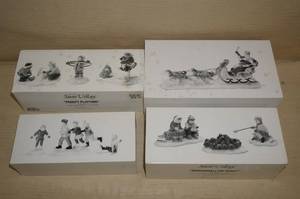 lot 124 image: Department 56 Snow Village Accessories