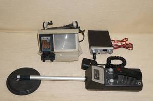 lot 188 image: Metal Detector, Viewer, CB Radio