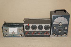 lot 187 image: 3 Vintage Pieces of Test Equipment