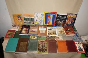 lot 212 image: Vintage Hardcover and Paperback Books