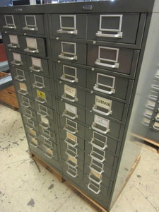 lot 203 image: GENERAL FIREPROOFING FILE CABINETS
